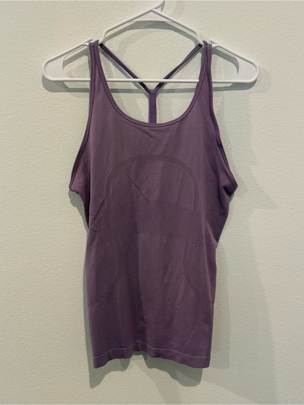 lululemon athletica Plum Seamless Strappy Tank size 8